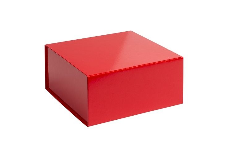 Magneetdoos 23x23x11cm ROOD