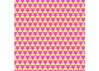 Trendy TRIANGLE PINK YELLOW