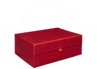   Magneetdoos  40x30x15cm GLITTER ROOD