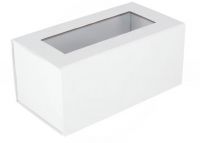 Magneetdoos venster 22x11x10cm WIT