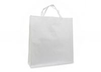 PP Woven Shopper glans gelamineerd WIT