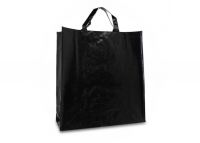 PP Woven Shopper glans gelamineerd ZWART