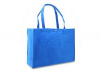 Vilten Shopper BLAUW