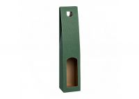 DONKERGROEN Bottle Box 1-fles